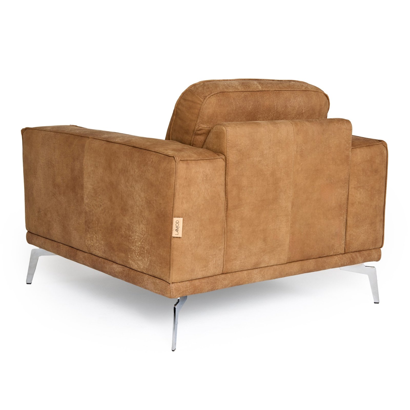 Lamod Italia Soho - Italian Cognac Leather Armchair - Image 5