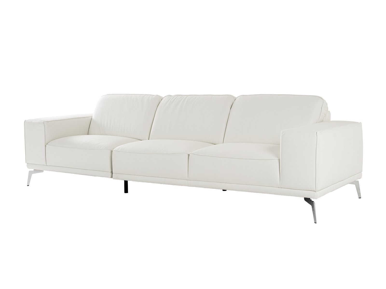 Lamod Italia Soho - Italian White Leather Sofa - Image 2