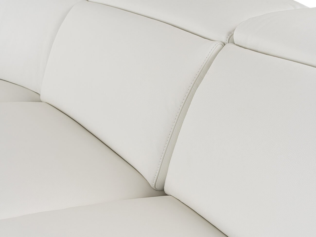 Lamod Italia Soho - Italian White Leather Sofa - Image 5