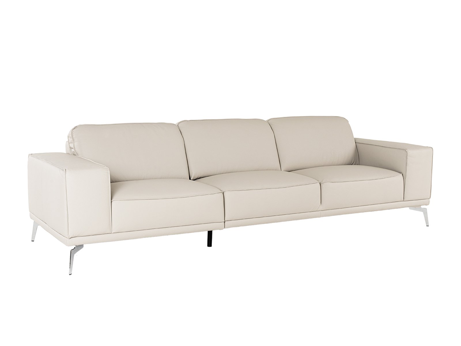 Lamod Italia Soho - Italian Grey Leather Sofa - Image 2