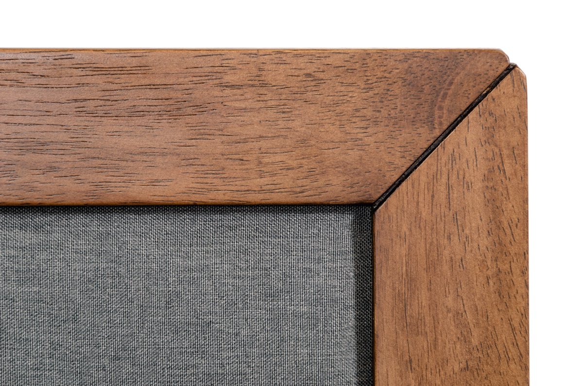Nova Domus Soria Mid-Century Grey & Walnut Bedroom Set - Image 4