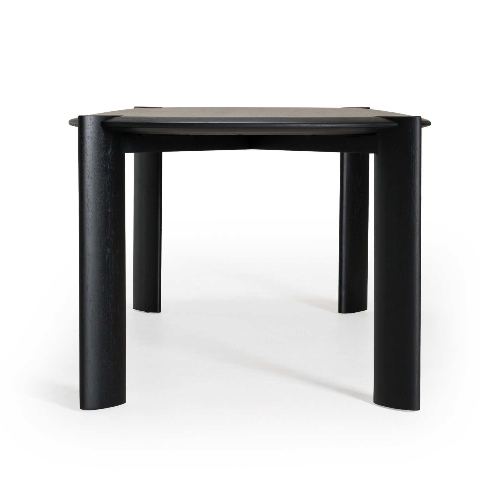 Modrest Steven - Modern Black Oval Dining Table - Image 3
