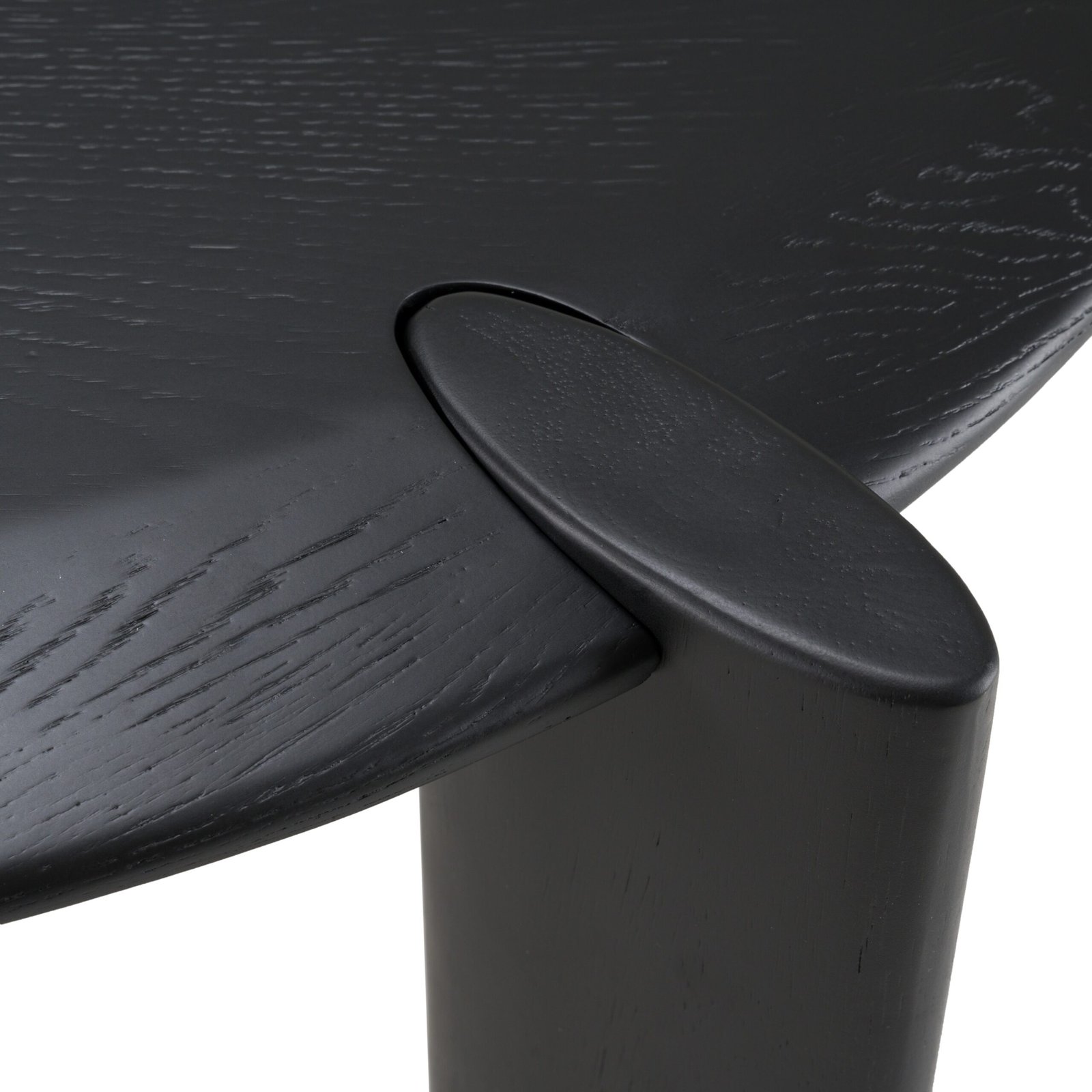 Modrest Steven - Modern Black Oval Dining Table - Image 5