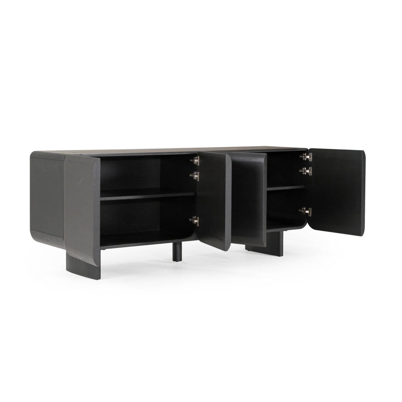 Modrest Steven - Modern Black Buffet - Image 4