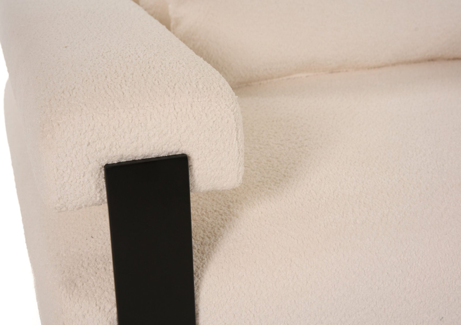 Divani Casa Stratford - Modern Off-White Fabric Accent Chair - Image 4