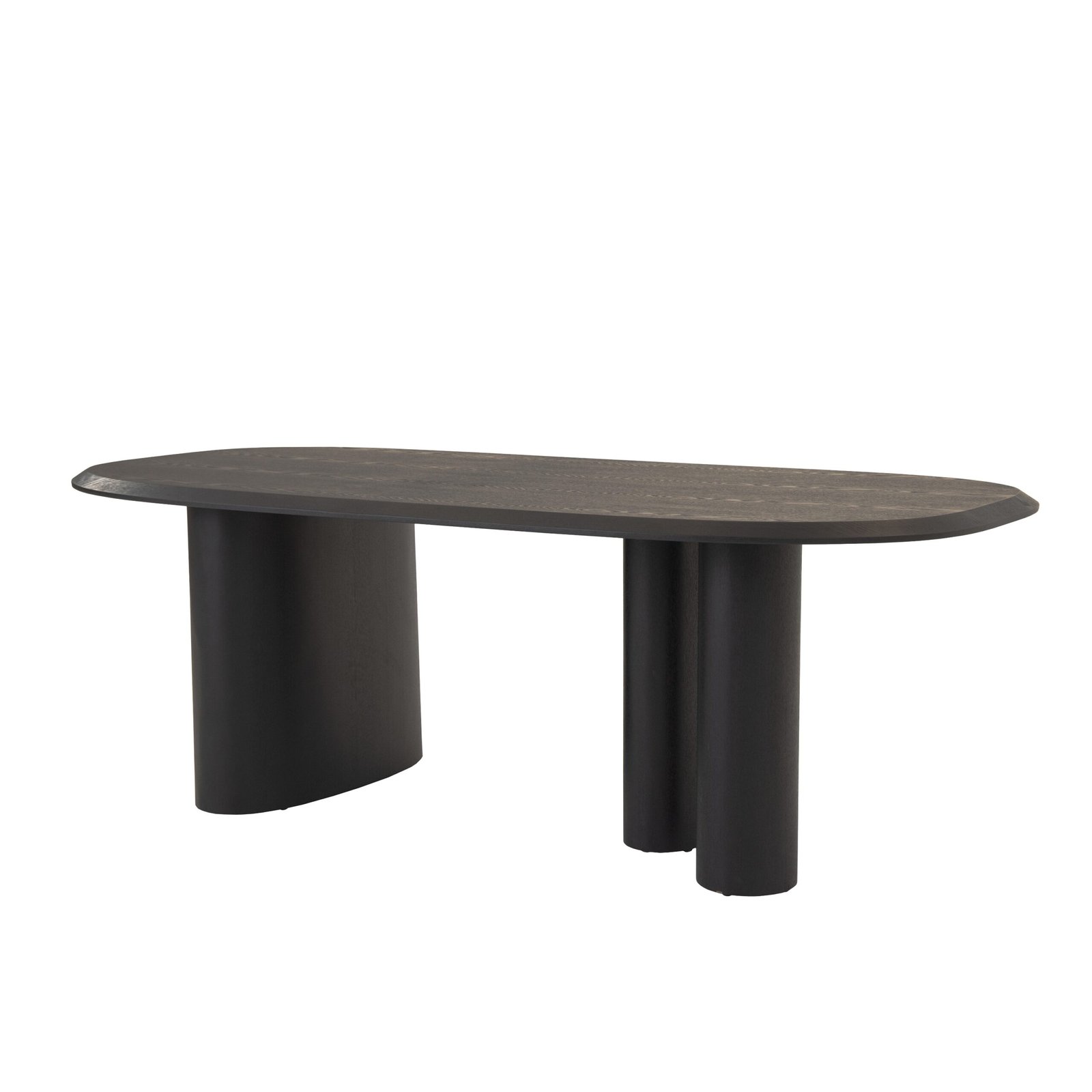 Modrest Summit - Modern 87" Black Ash Dining Table - Image 4