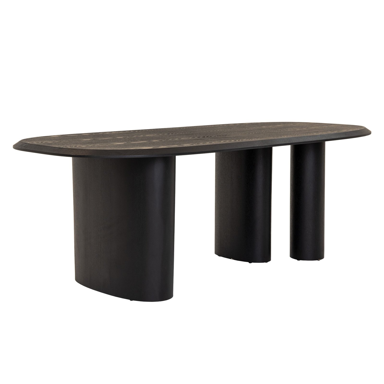 Modrest Summit - Modern 87" Black Ash Dining Table - Image 5