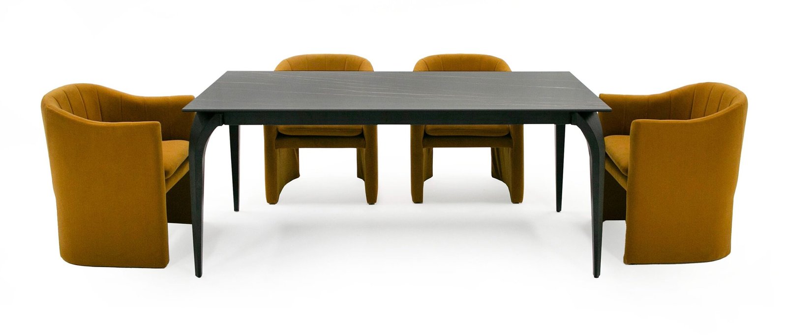 Modrest Suri - Modern Black Ceramic Extendable 71"/94.5" Dining Table - Image 2