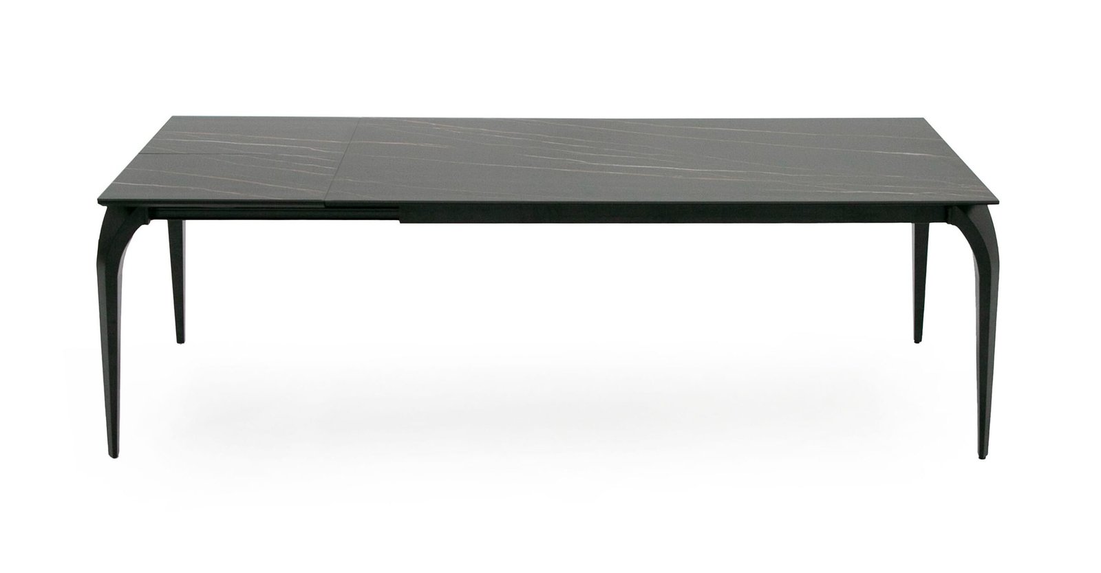 Modrest Suri - Modern Black Ceramic Extendable 71"/94.5" Dining Table - Image 4