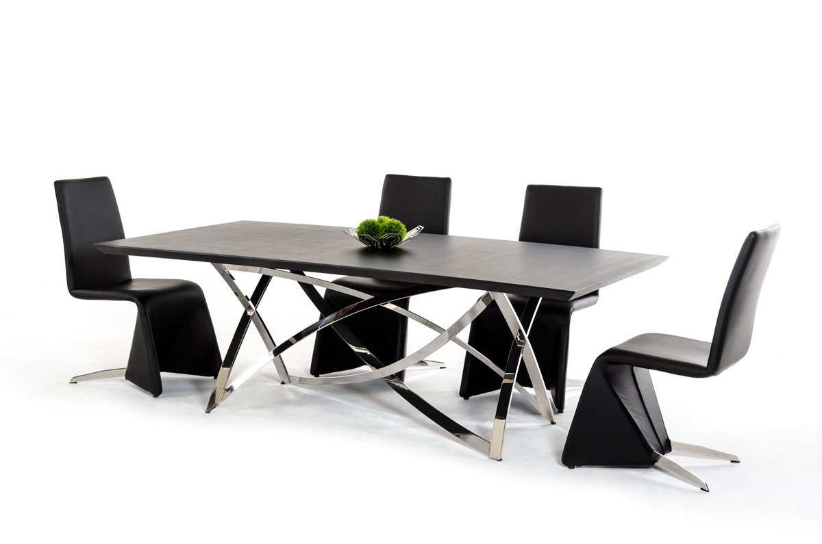 Modrest Labyrinth Modern Wenge Dining Table