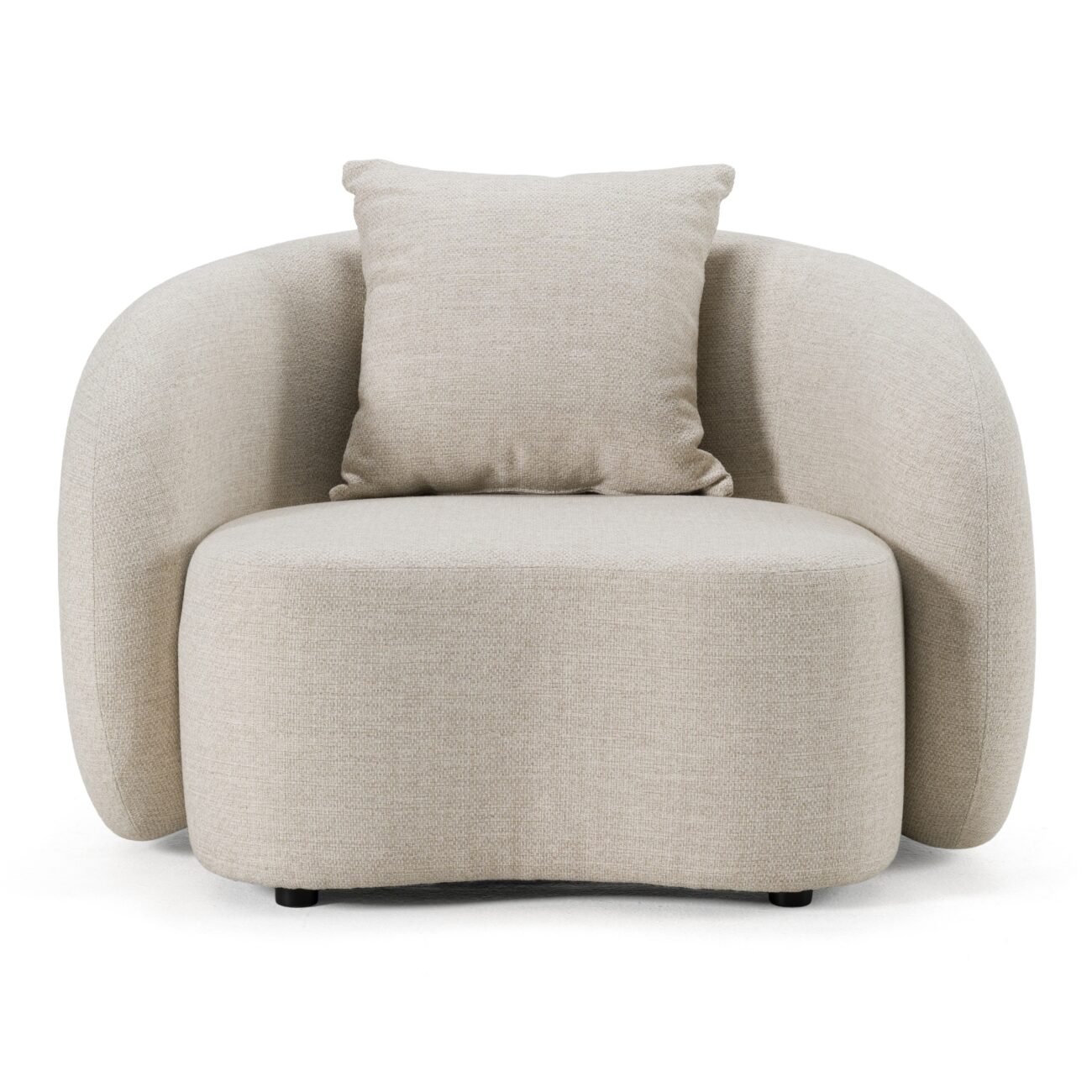 Renava Tabarca - Outdoor Beige Fabric Chair