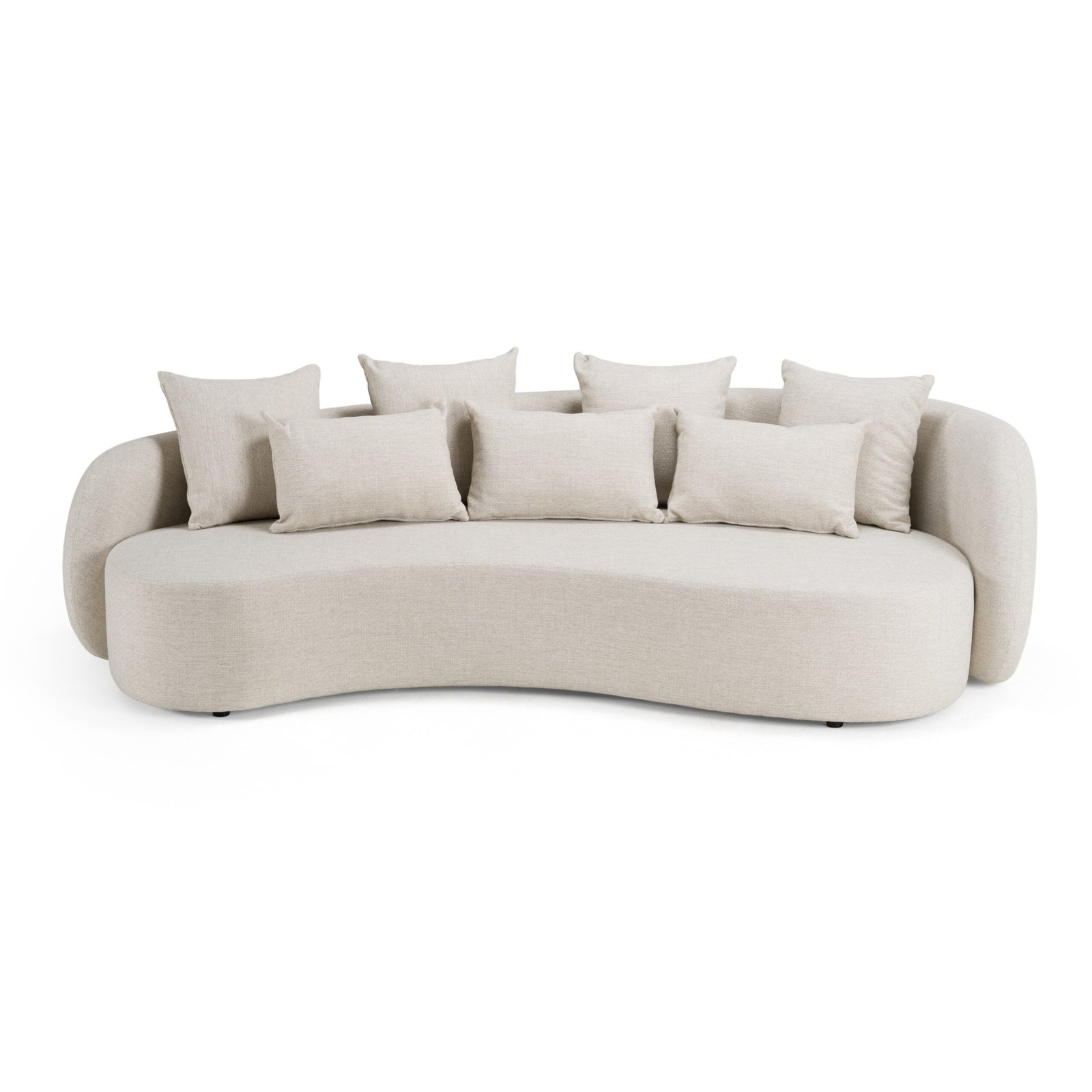 Renava Tabarca - Outdoor Beige Fabric 4 Seat Sofa - Image 2
