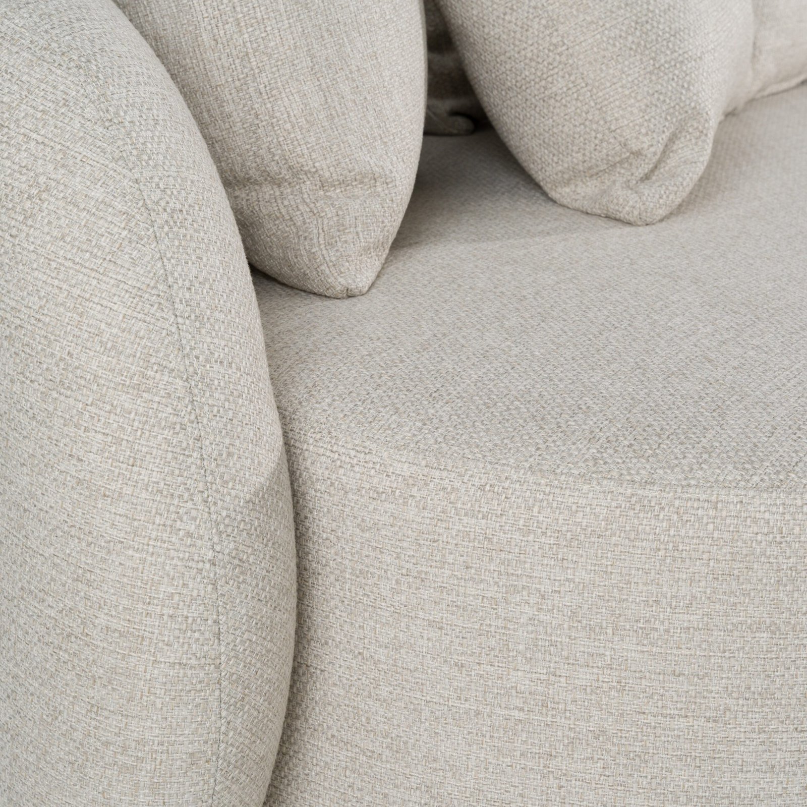 Renava Tabarca - Outdoor Beige Fabric 4 Seat Sofa - Image 5