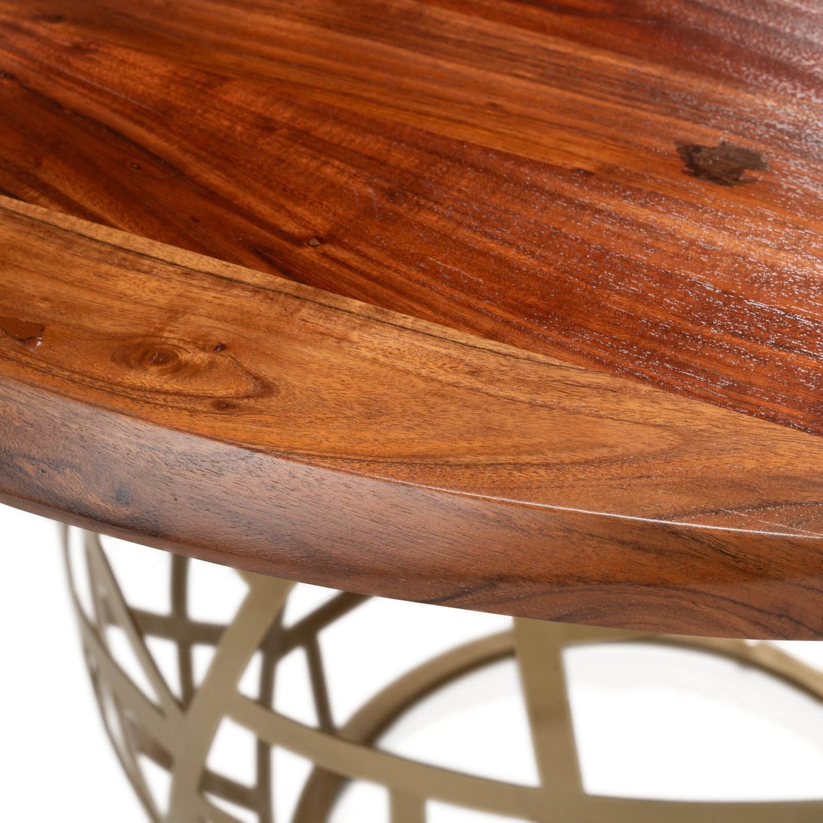Modrest Taylor - Round 47" Live Edge Dining Table - Image 4