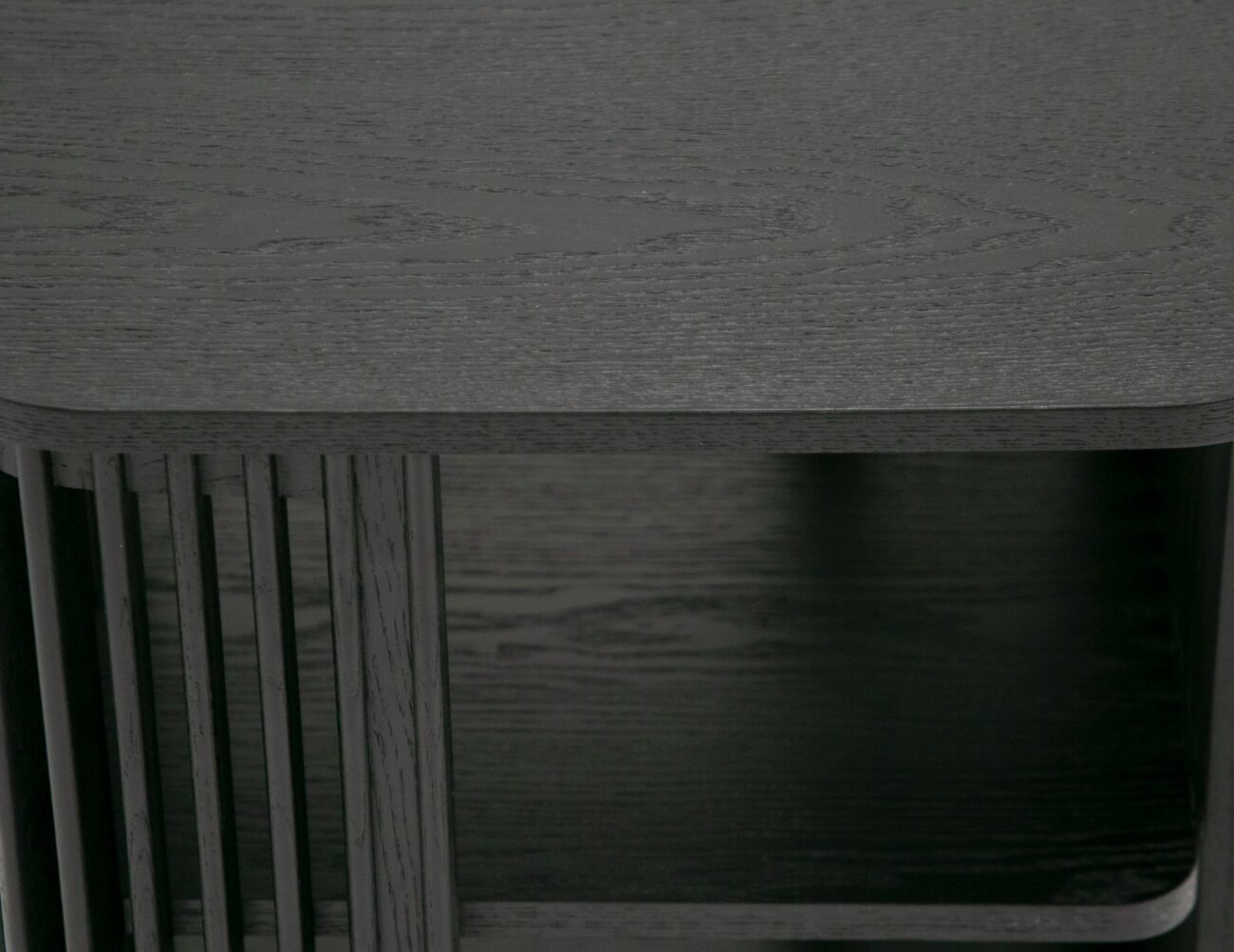 Modrest Thayne - Modern Mid Century Black Ash End Table - Image 3