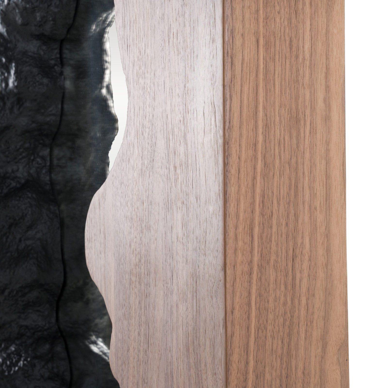 Modrest Timber - Modern Walnut Leaning Floor Mirror - Image 3