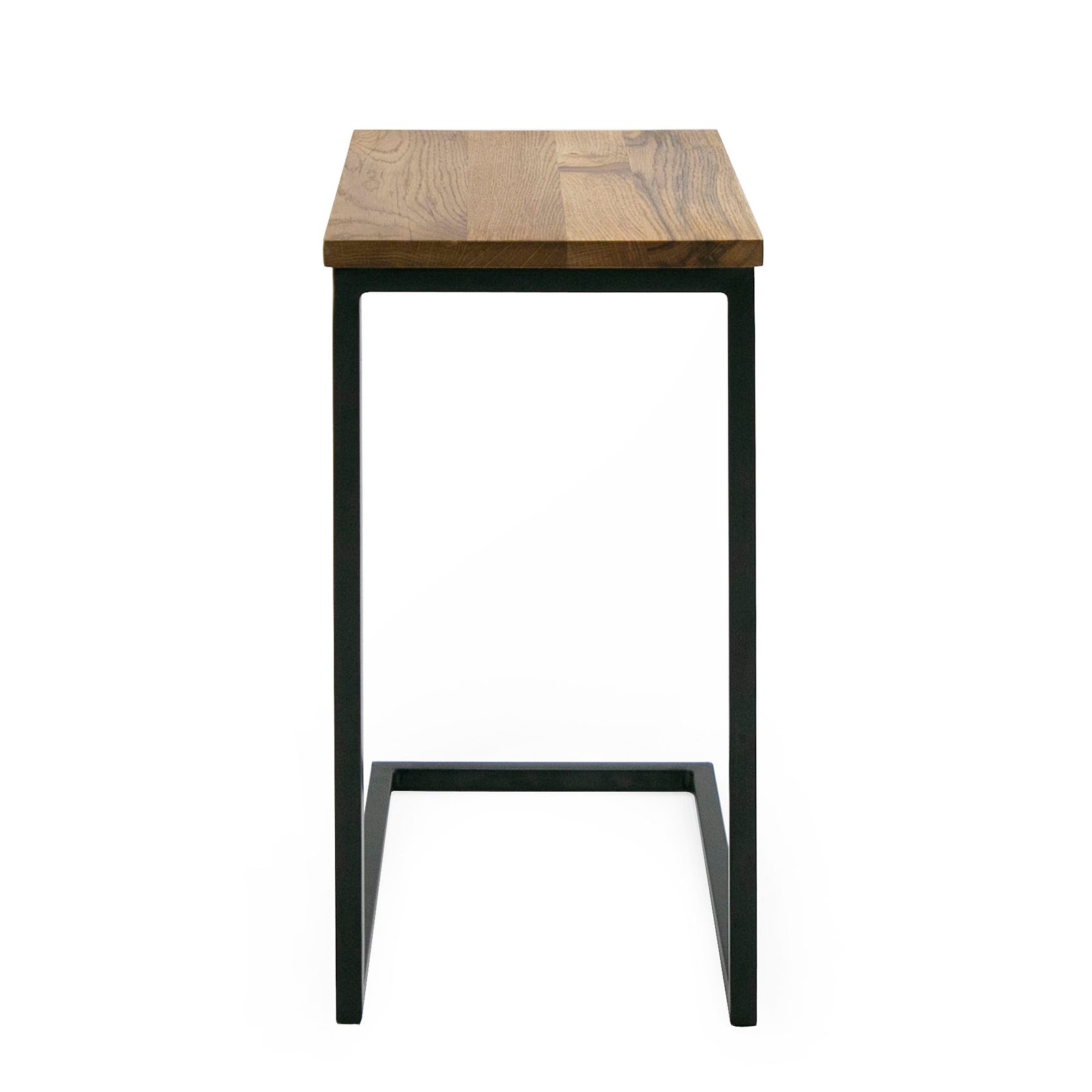 Modrest Turner Modern Aged Oak Side Table - Image 4