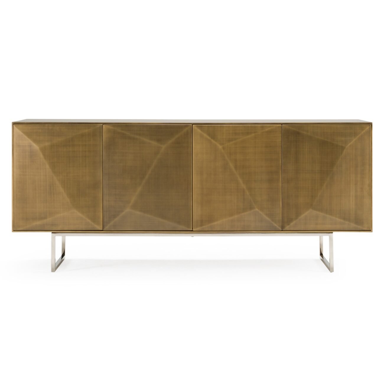 Modrest Vanguard - Modern Antique Brass Buffet