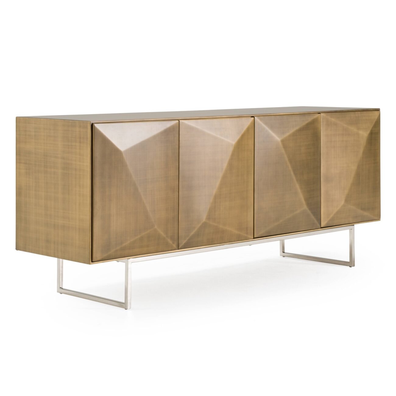 Modrest Vanguard - Modern Antique Brass Buffet - Image 2