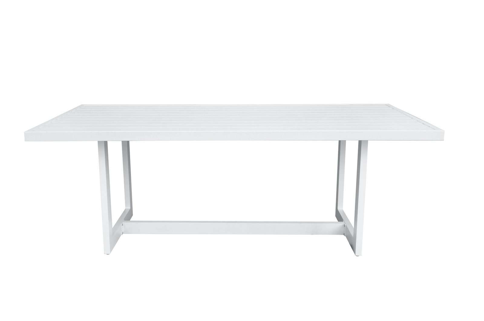 Renava Wake + Kayak - Modern Outdoor Off-White Dining Table Set - Image 5