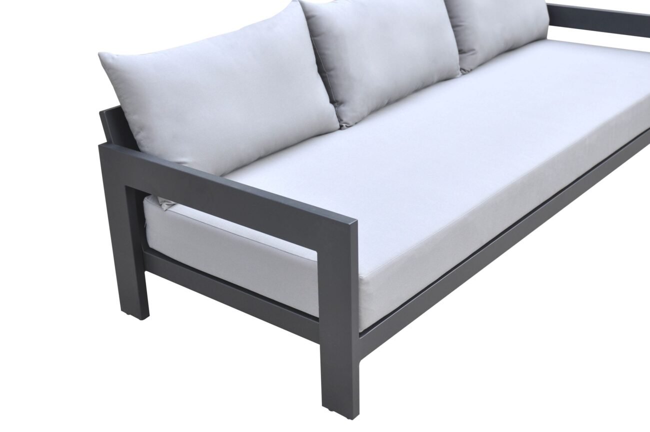 Renava Wake - Modern Charcoal Outdoor Sofa - Image 5