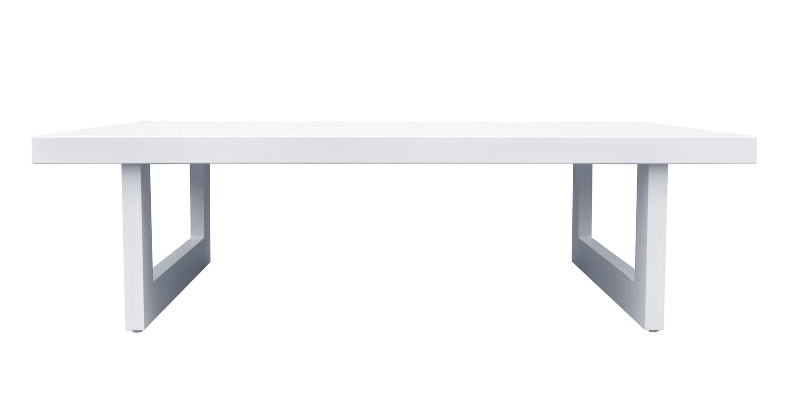 Renava Wake - Modern White Outdoor Coffee Table