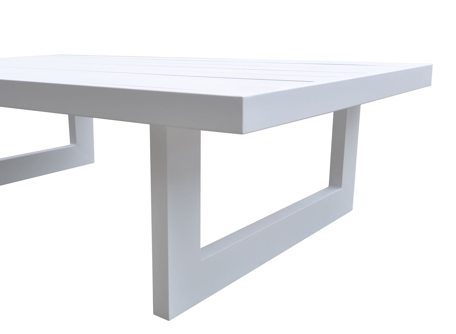 Renava Wake - Modern White Outdoor Coffee Table - Image 5