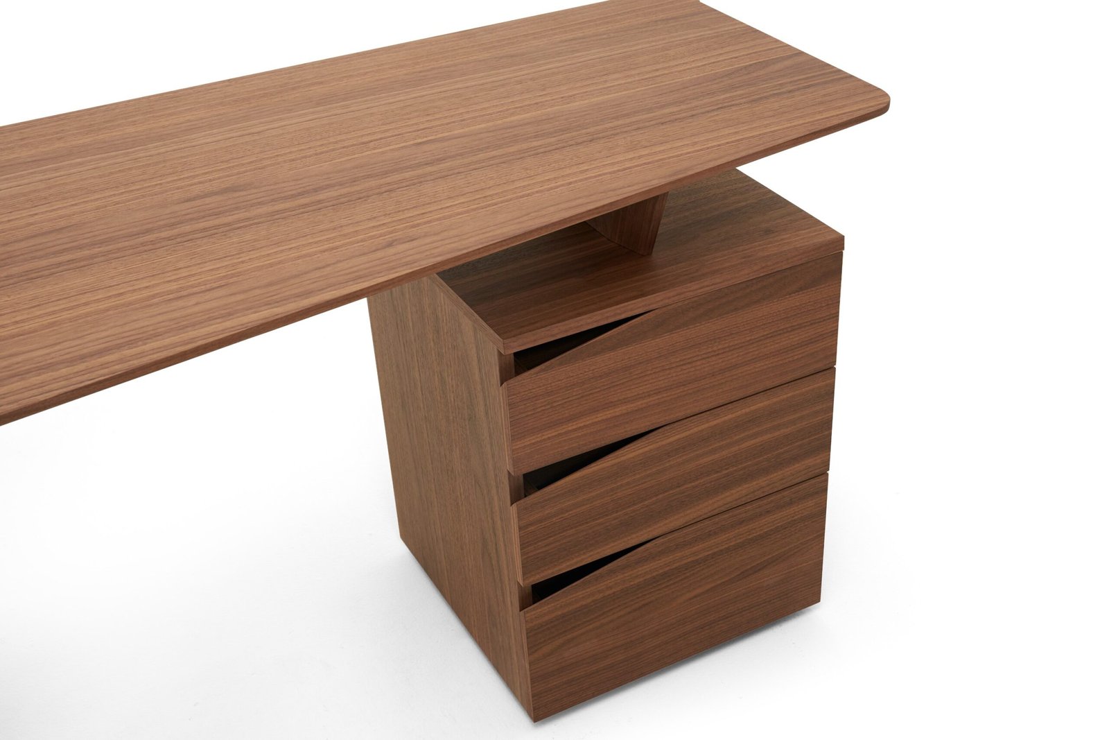 Nova Domus Walton- Modern Walnut Desk - Image 4