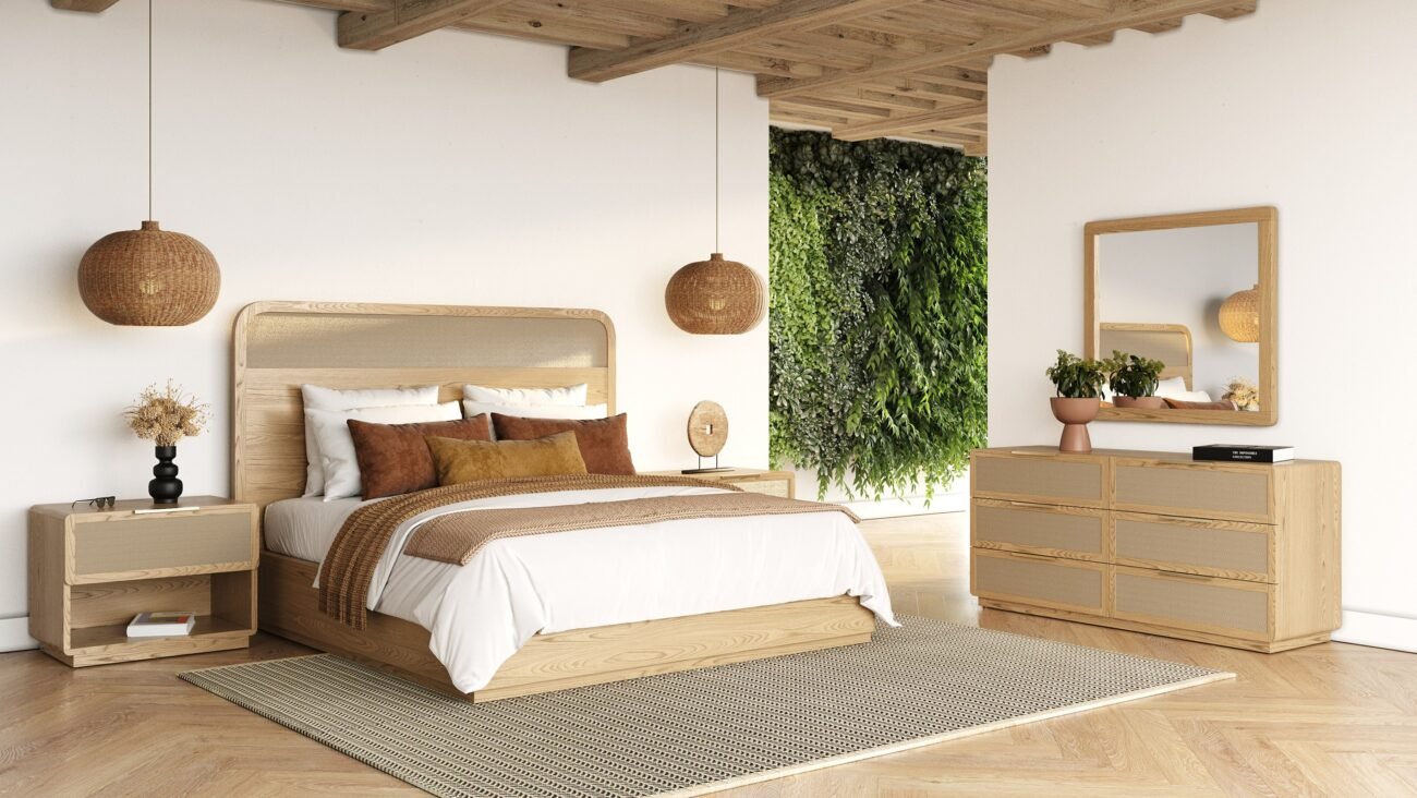 Modrest Gavin - Modern Natural Ash Mirror - Image 3