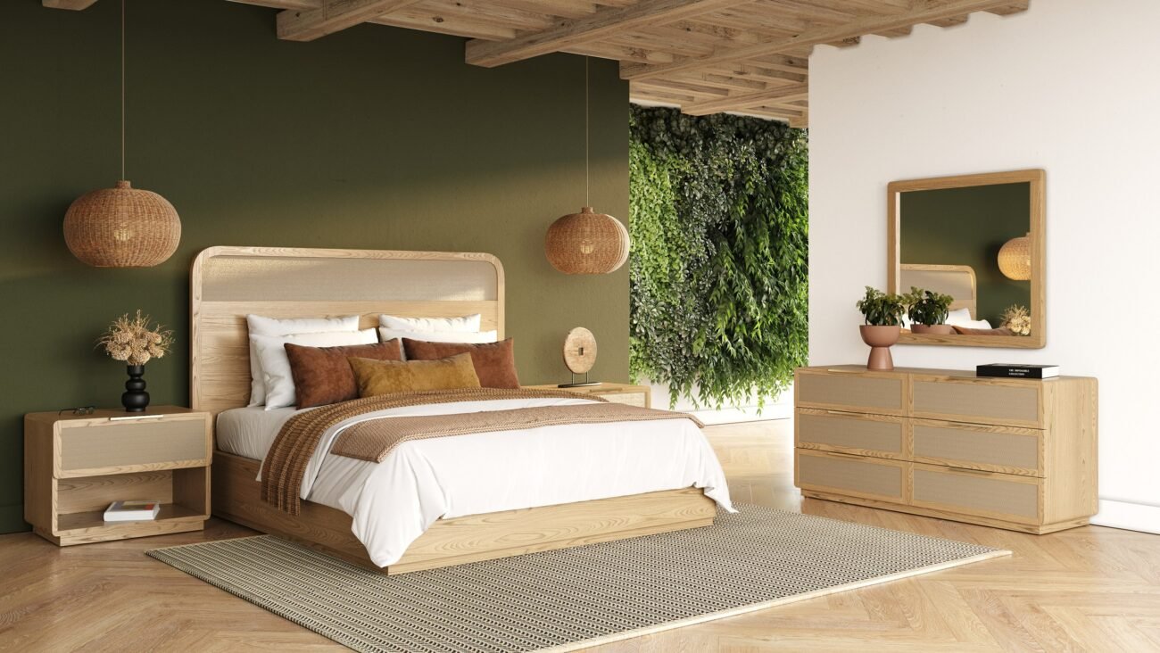 Modrest Gavin - Modern Natural Ash Mirror - Image 2