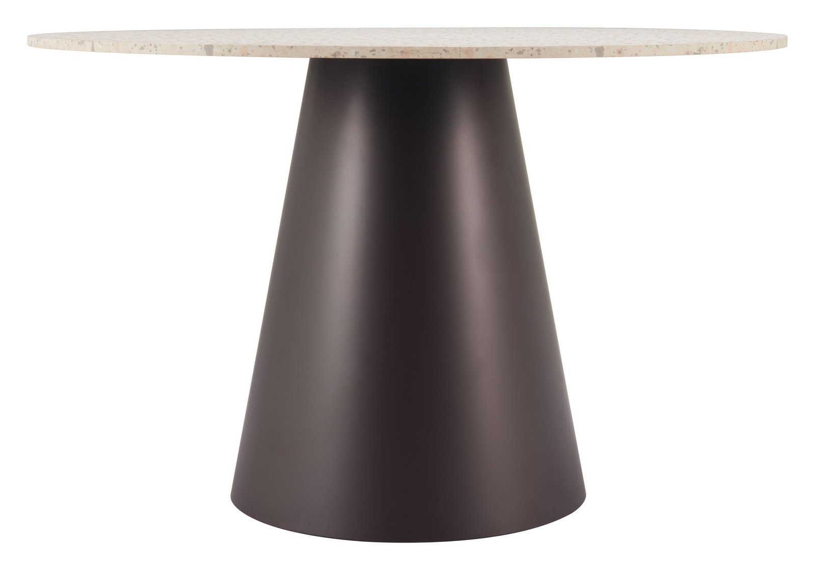 Jorf Dining Table Beige & Bronze - Image 7