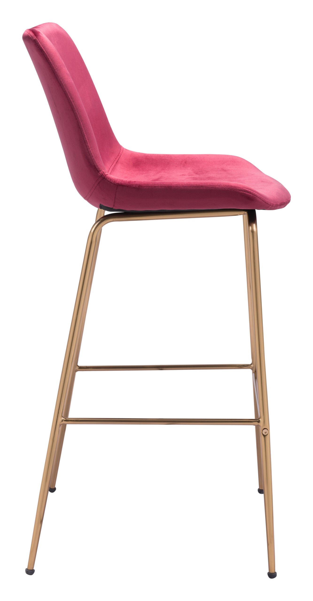 Tony Barstool Red & Gold - Image 4