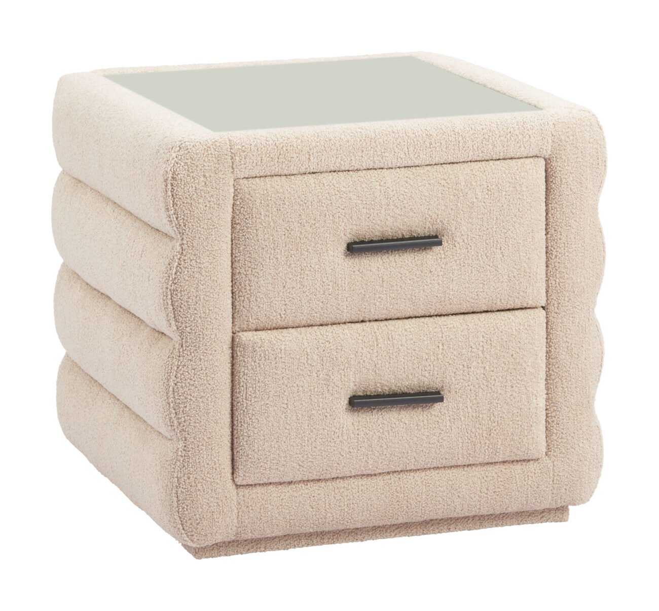 Soffice Nightstand Beige - Image 6
