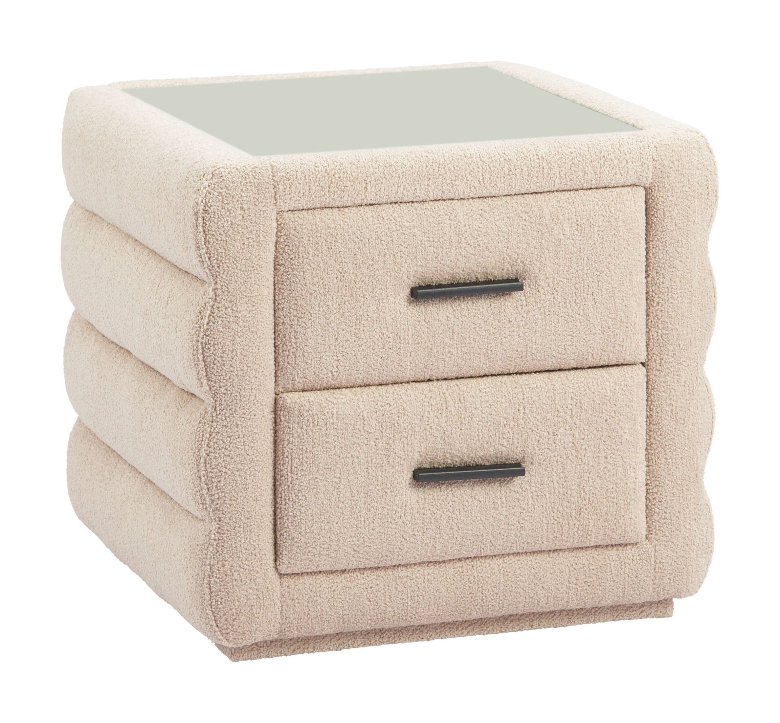 Soffice Nightstand Beige - Image 6