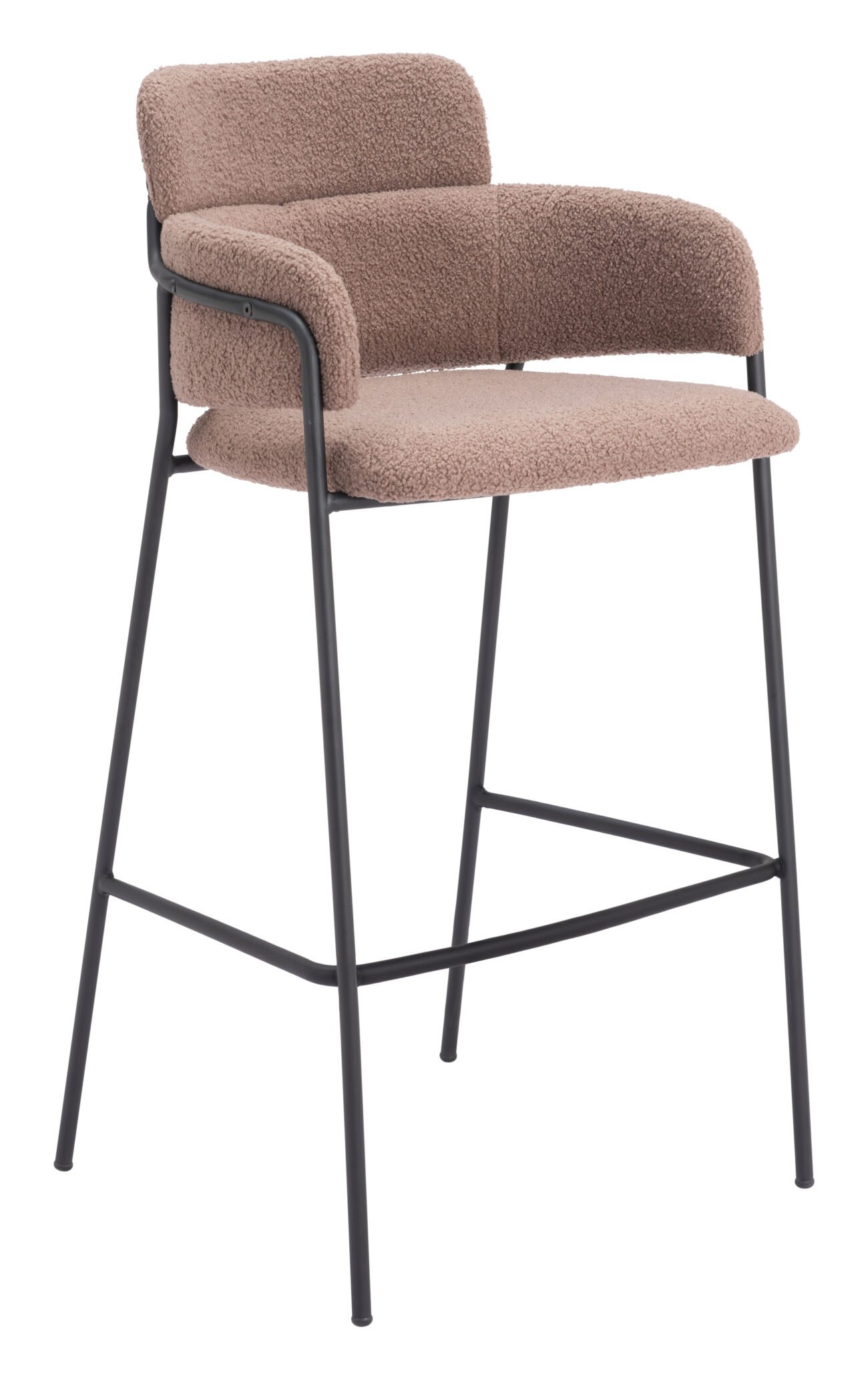 Marcel Barstool (Set of 2) Brown - Image 2