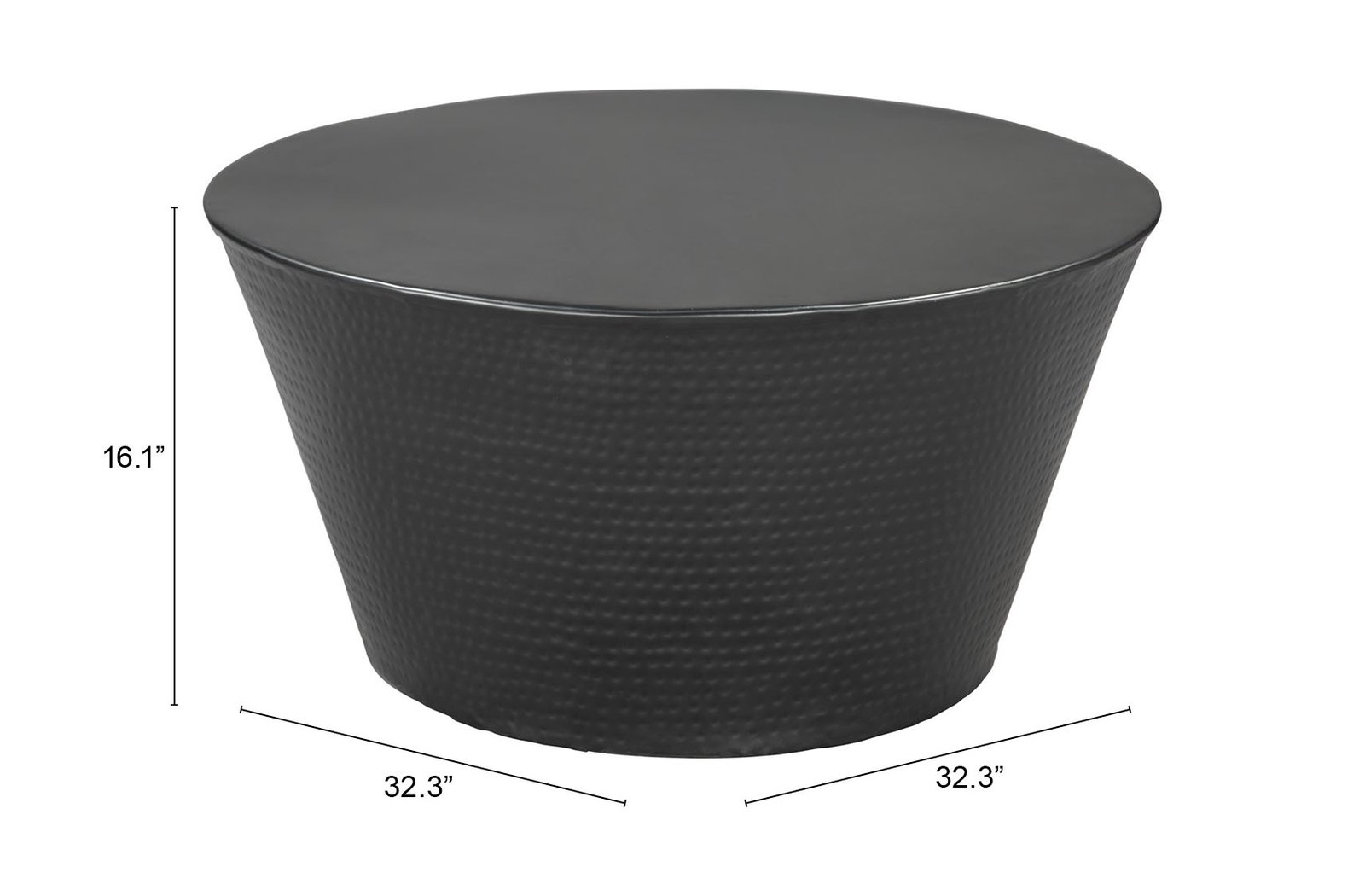 Durban Coffee Table Black - Image 8