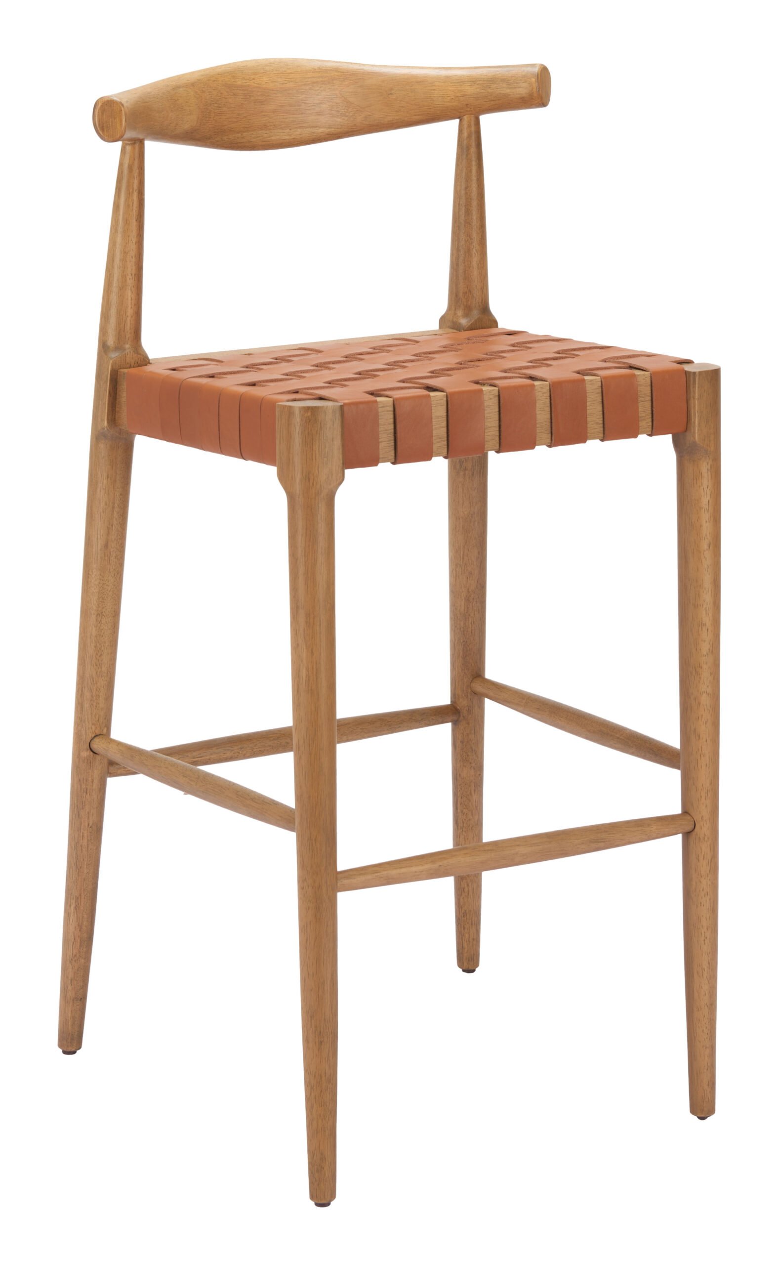 Bandani Barstool (Set of 2) Tan - Image 6
