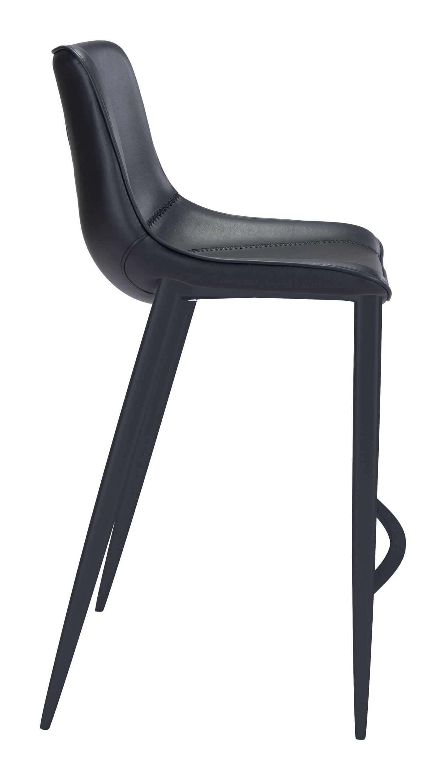Magnus Barstool (Set of 2) Black - Image 3