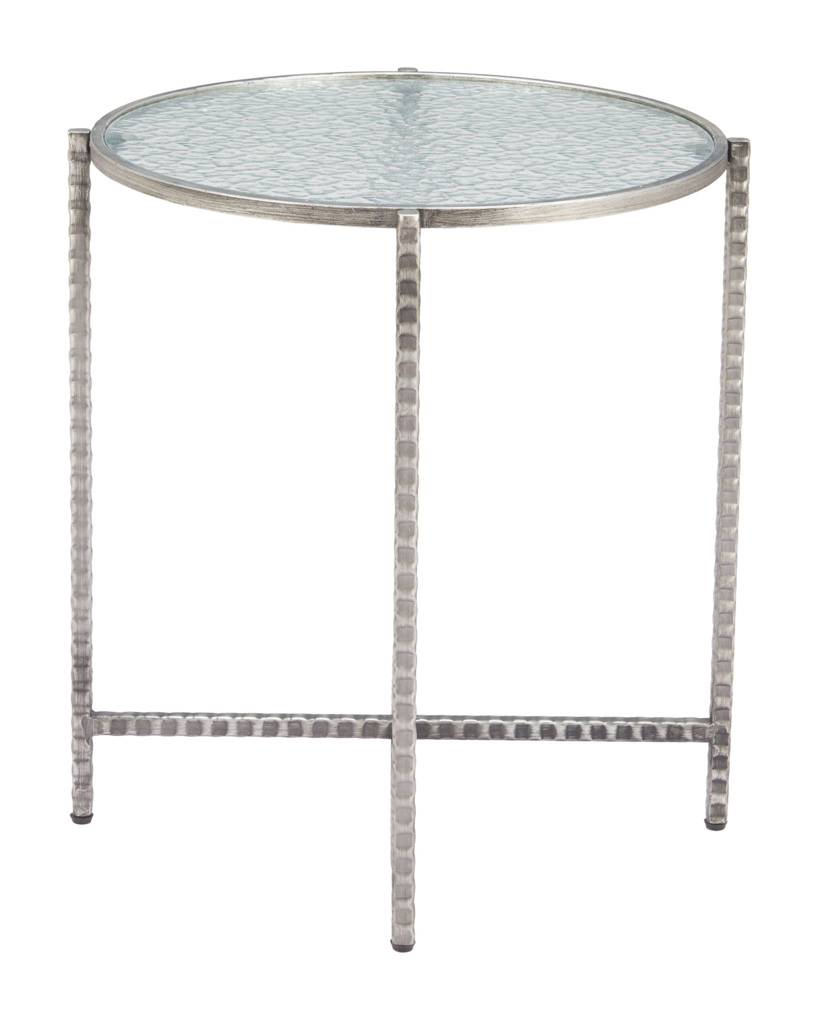 Vetro Side Table Silver - Image 2
