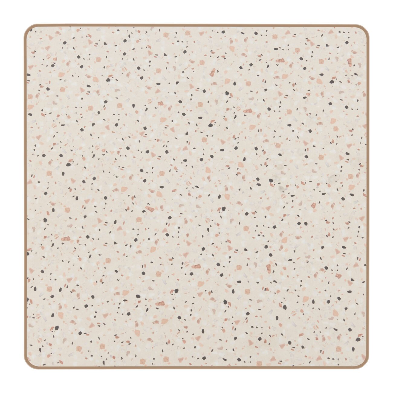 Spot Bar Table Beige & Gold - Image 5
