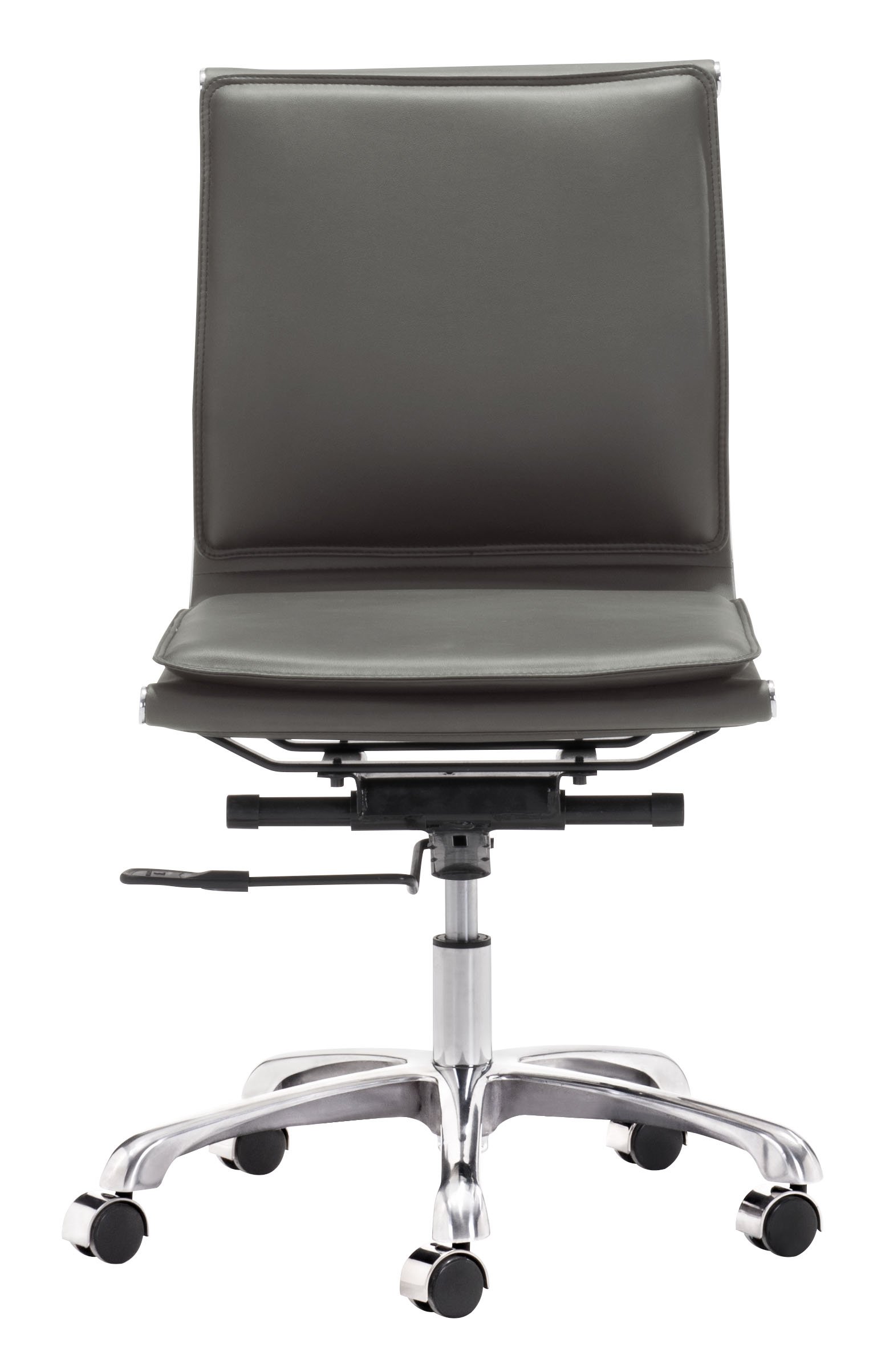 Lider Plus Armless Office Chair Gray - Image 6