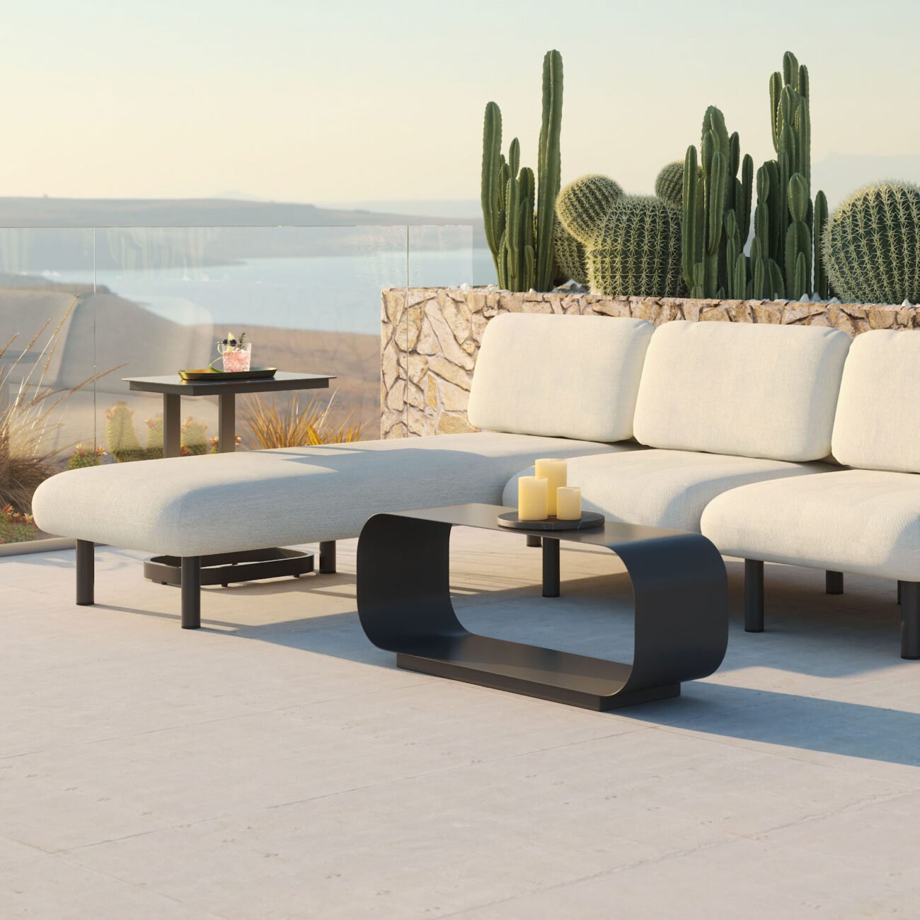 Brisa Coffee Table Charcoal