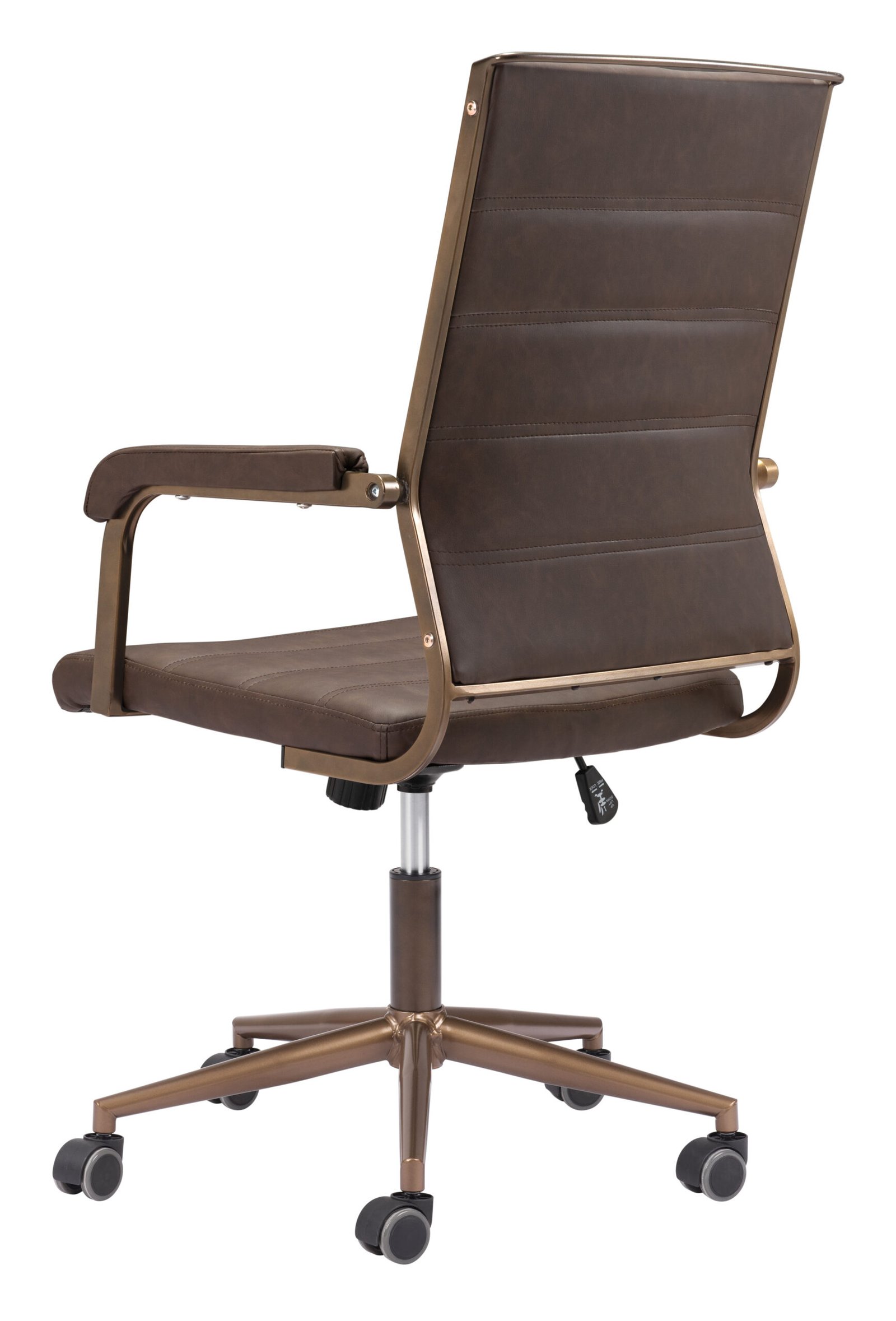 Auction Office Chair Espresso - Image 7