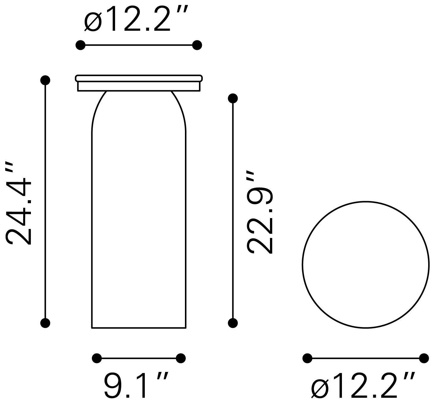 Luxor Drink Table Multicolor - Image 9