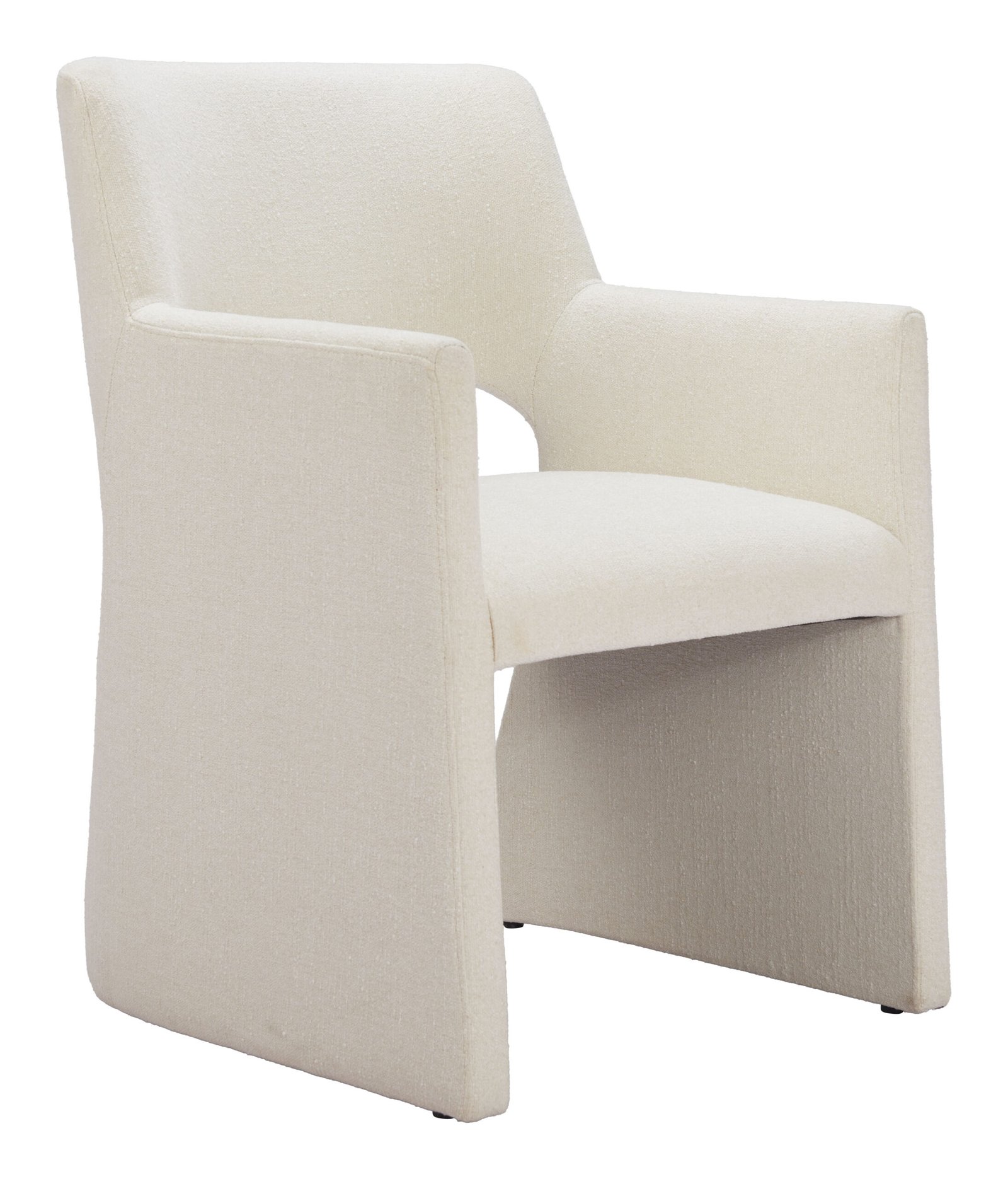 Minet Dining Chair Linen White - Image 8