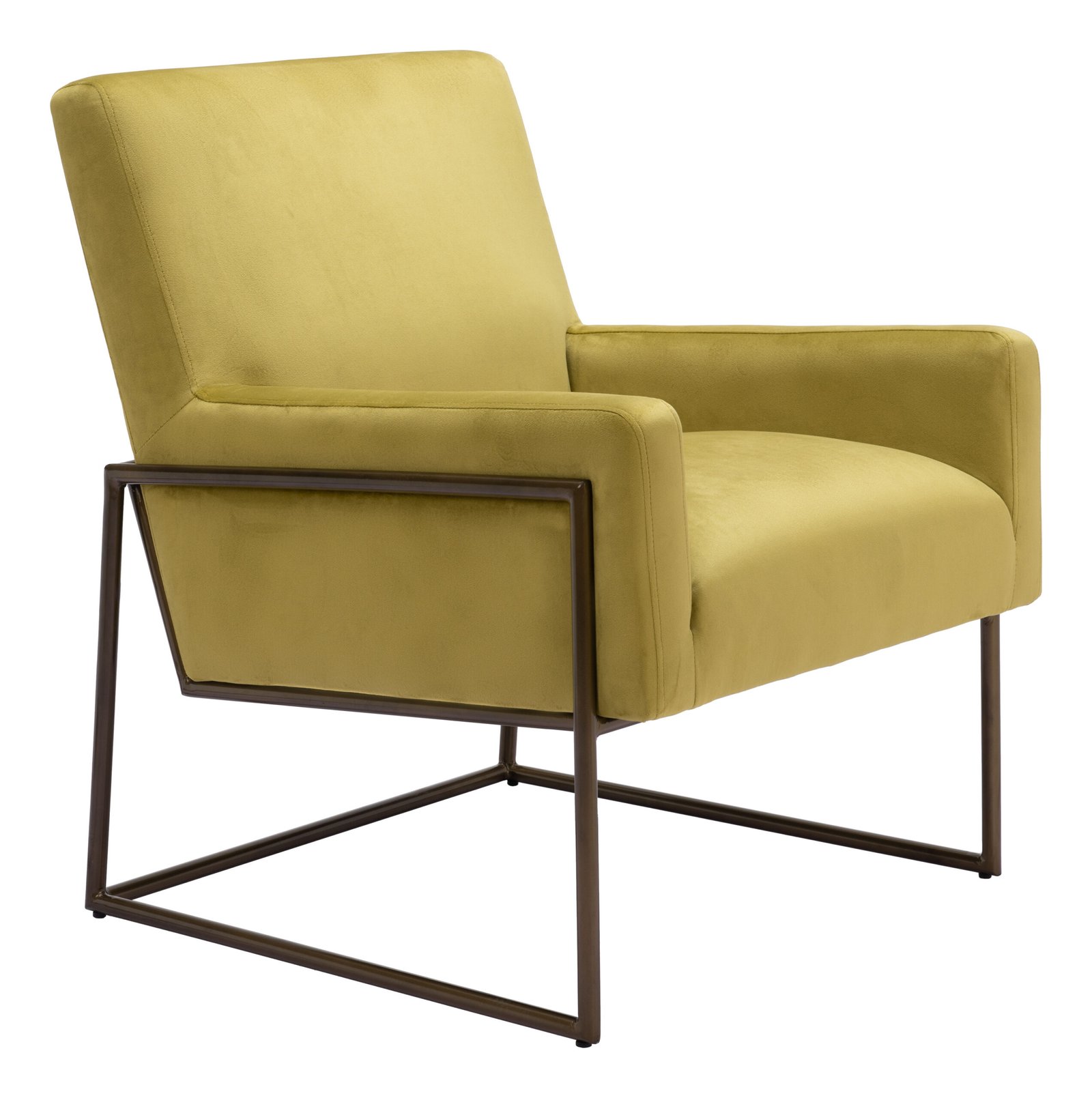 New York Accent Chair Olive Green - Image 7