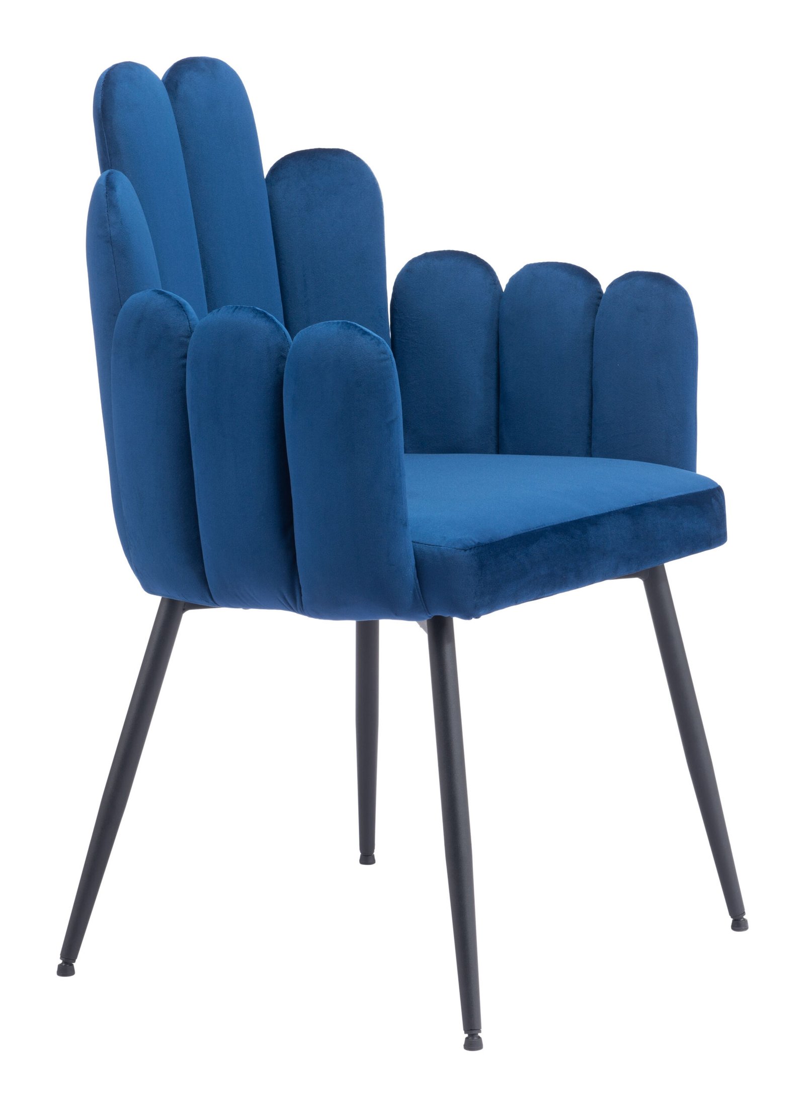 Noosa Dining Chair (Set of 2) Navy Blue - Image 8