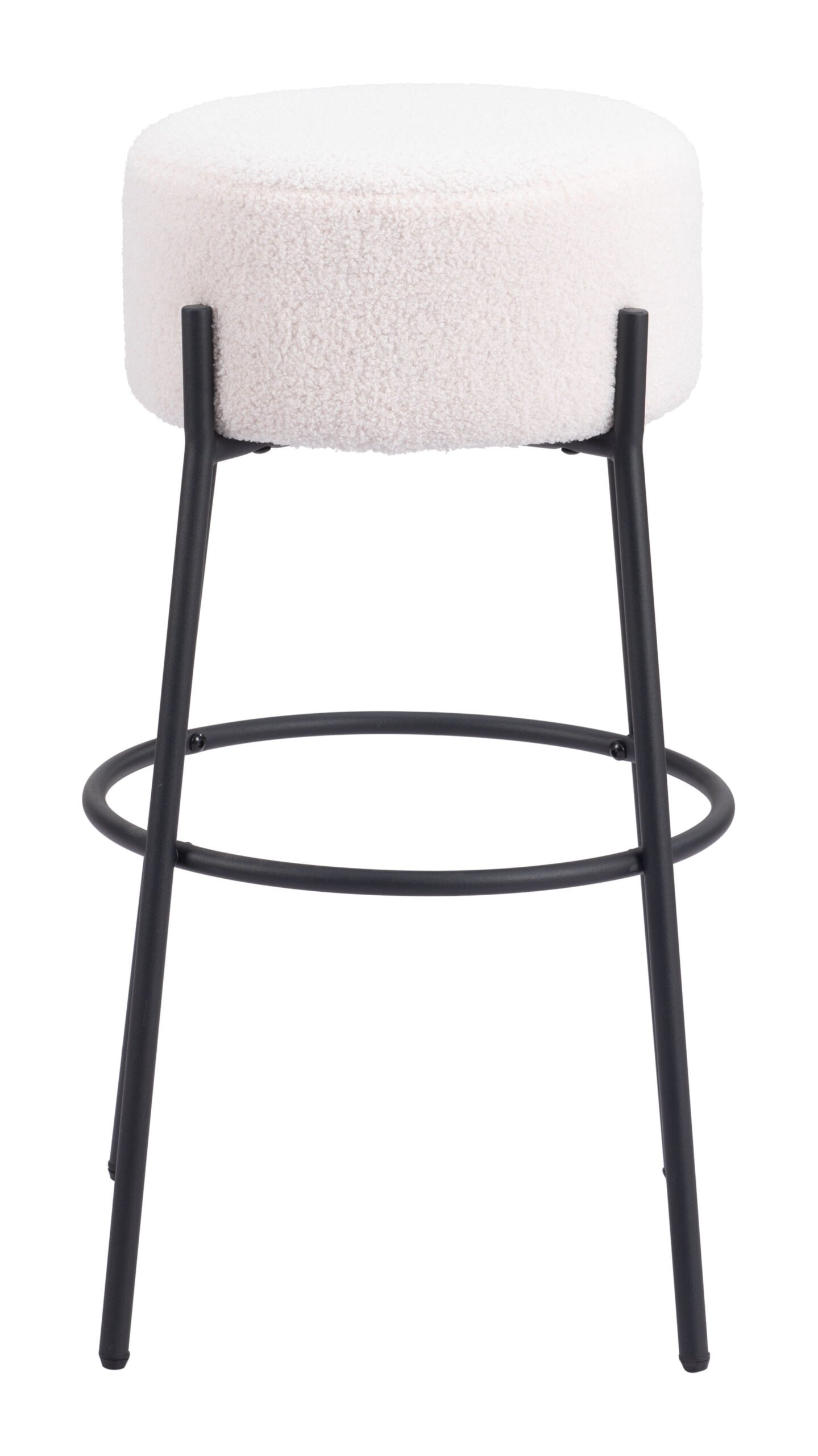 Blanche Barstool (Set of 2) Ivory - Image 4