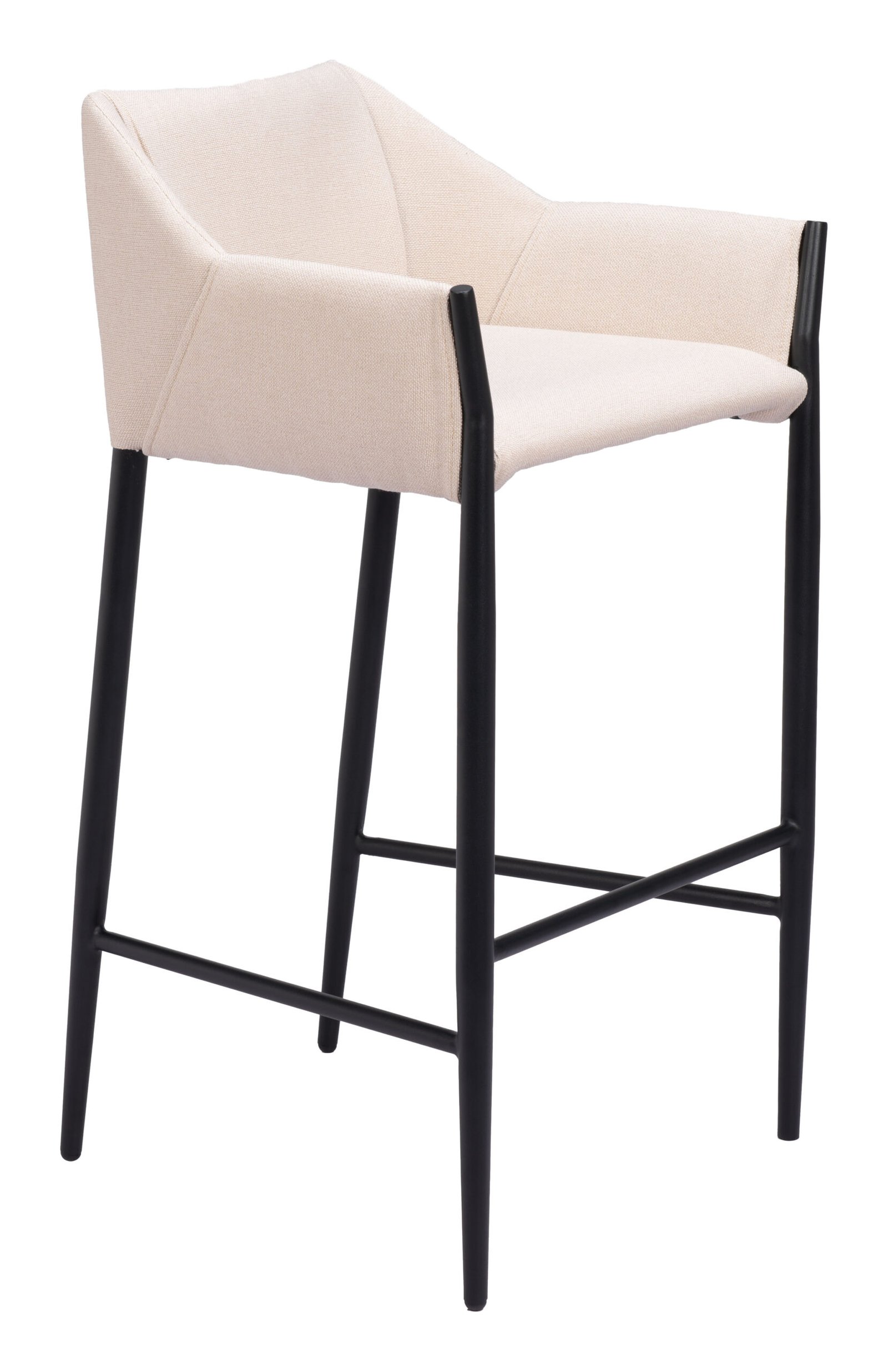 Andover Barstool Beige - Image 8