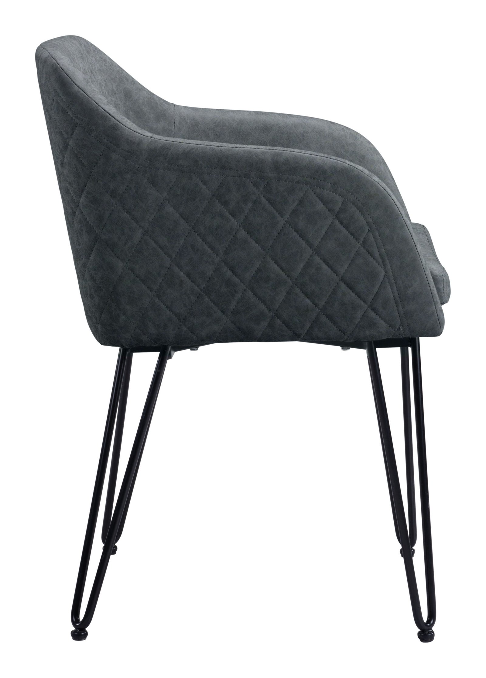 Braxton Dining Chair (Set of 2) Vintage Gray - Image 4
